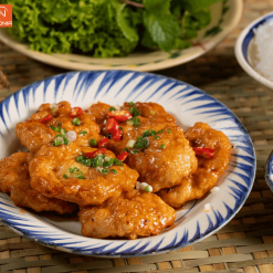 Combo 2 Món Chả Mực Chiên + Rim Nước Tương