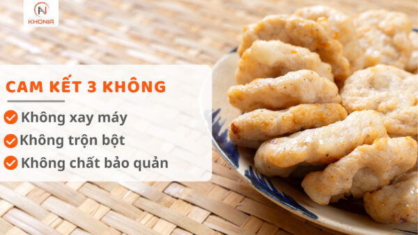 3 KHÔNG - CHẢ MỰC