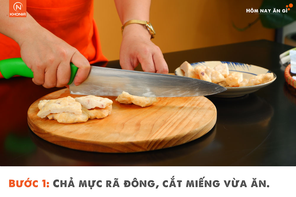 Hd Cha Muc Rim Nuoc Tuong Bước 1