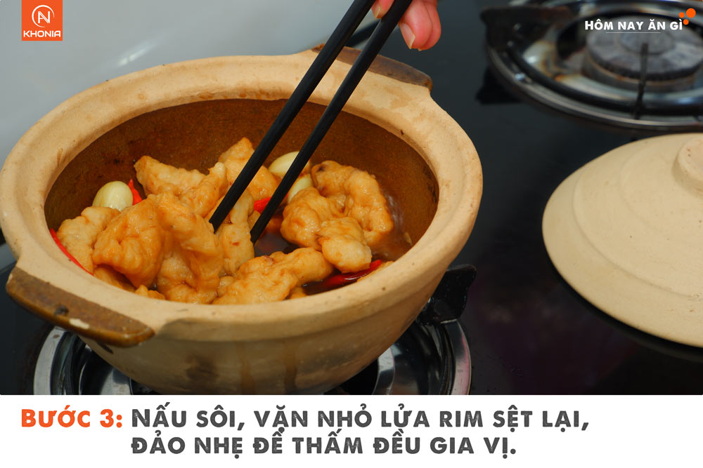 Hd Cha Muc Rim Nuoc Tuong Bước 3