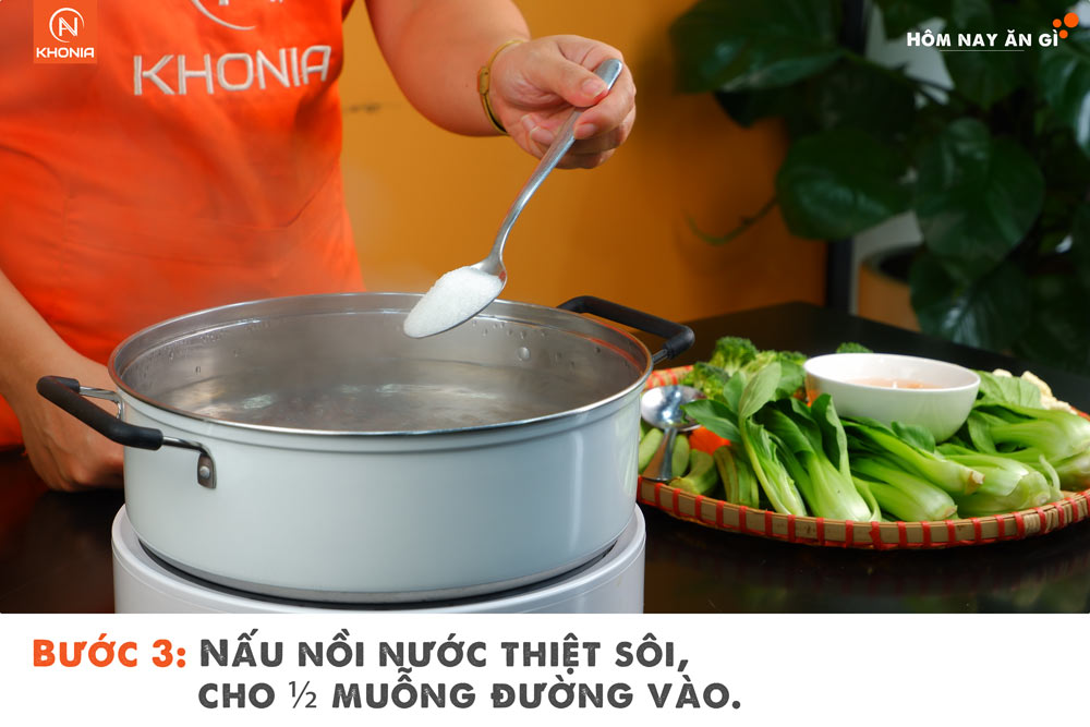Hd Rau Luộc Kho Quẹt Buoc 3