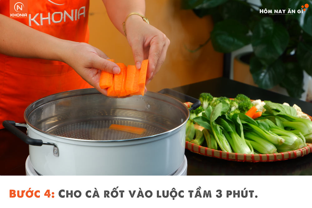 Hd Rau Luộc Kho Quẹt Buoc 4