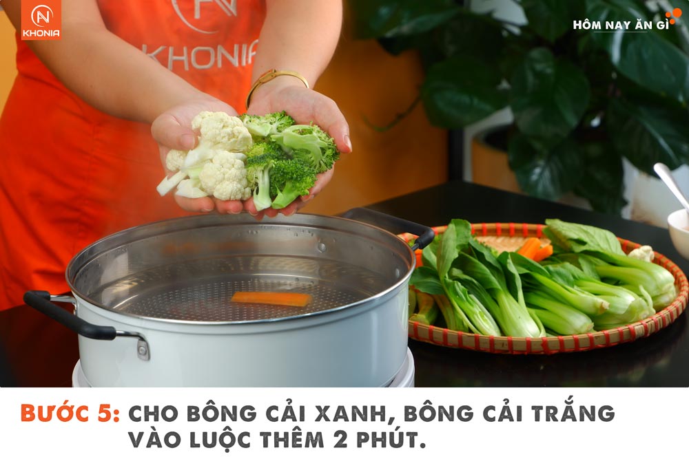 Hd Rau Luộc Kho Quẹt Buoc 5