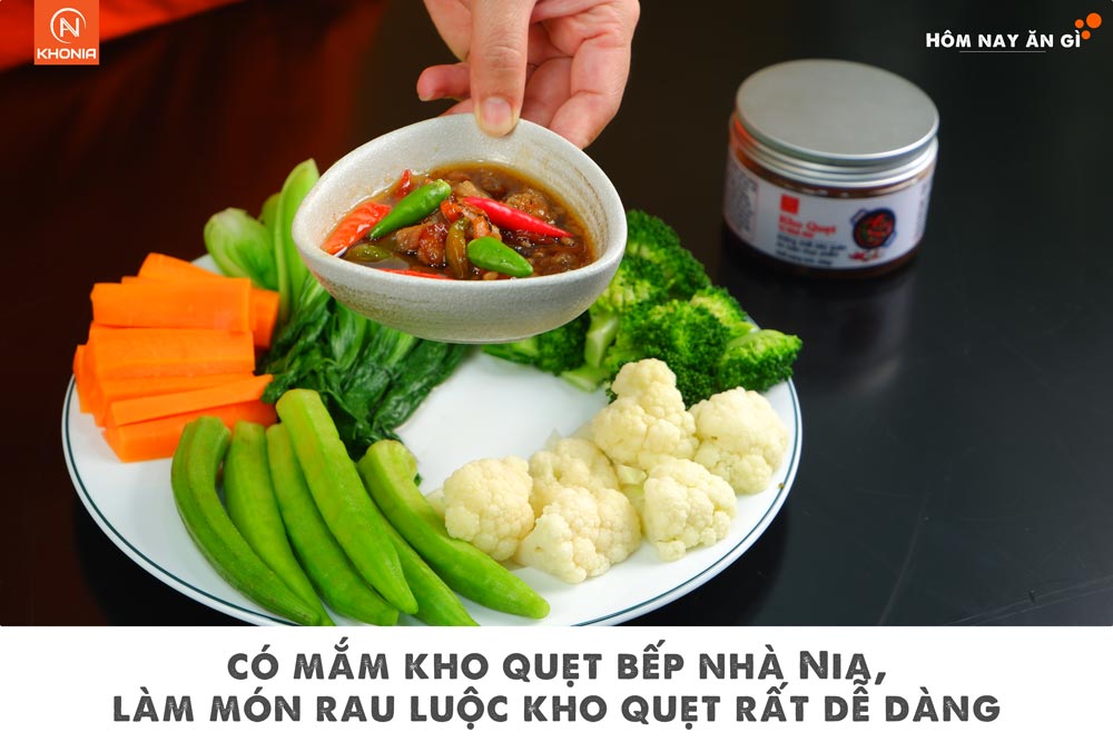 Hd Rau Luộc Kho Quẹt Rieng 1