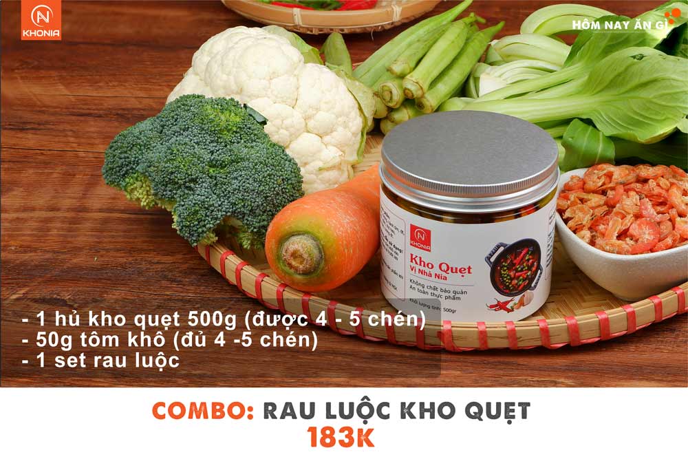 Hd Rau Luộc Kho Quẹt