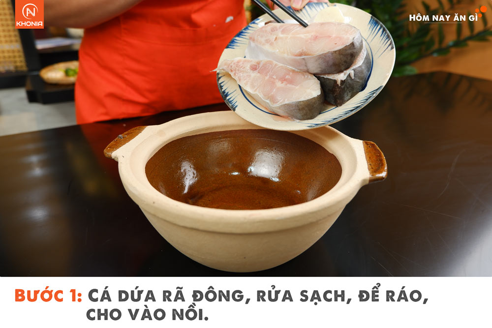 Mẫu Design Hd Ca Dua Kho To Bước 1