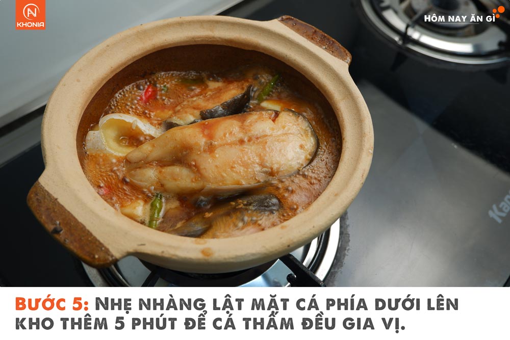 Mẫu Design Hd Ca Dua Kho To Buoc 5