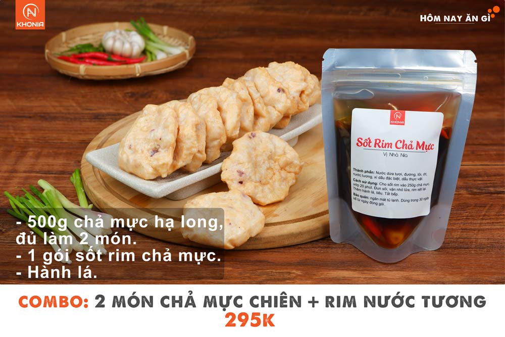 Combo Chả Mực